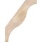 Ekena Millwork 3 1/2"W x 26"D x 34"H Funston Smooth Knee Brace, Douglas Fir BRC04X26X34FST00SDF - alternate 4